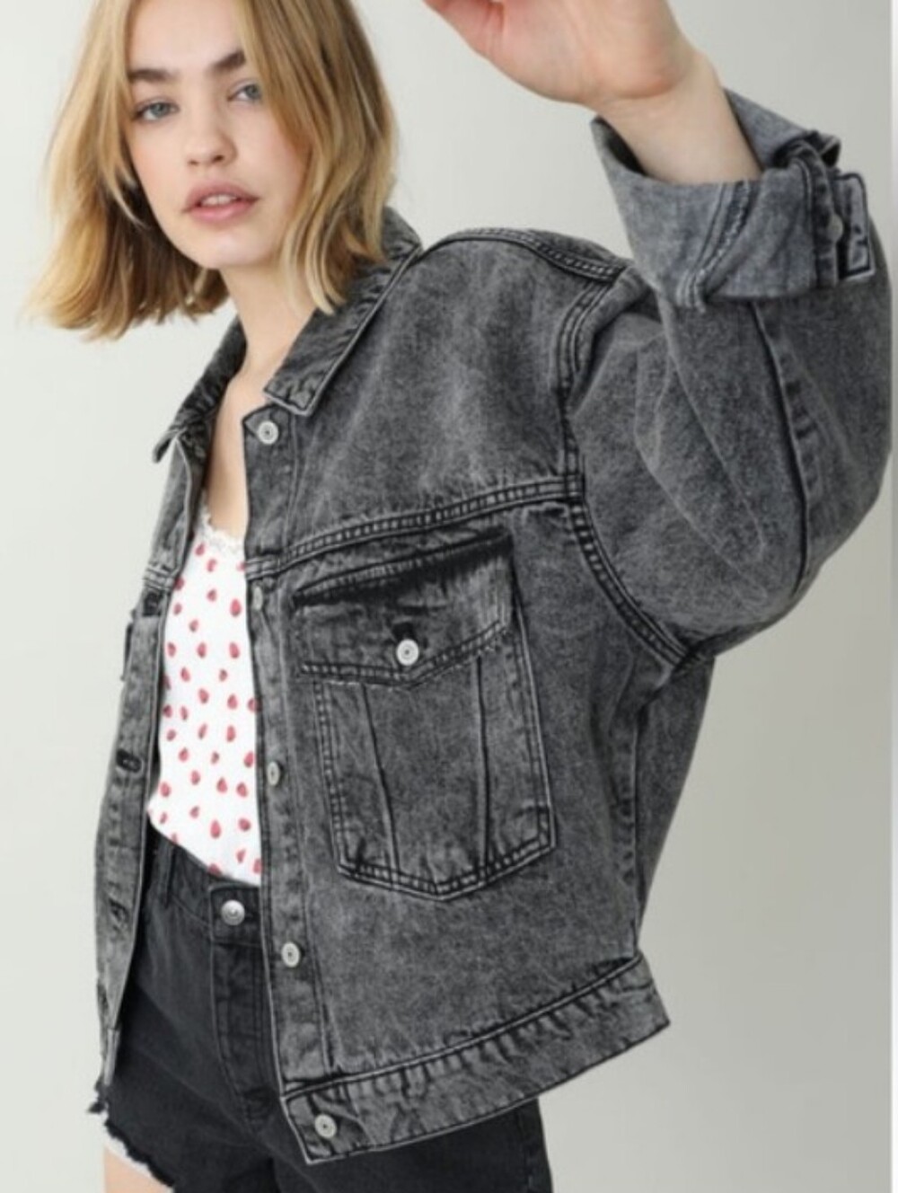 Wild Fable Black Denim Jacket